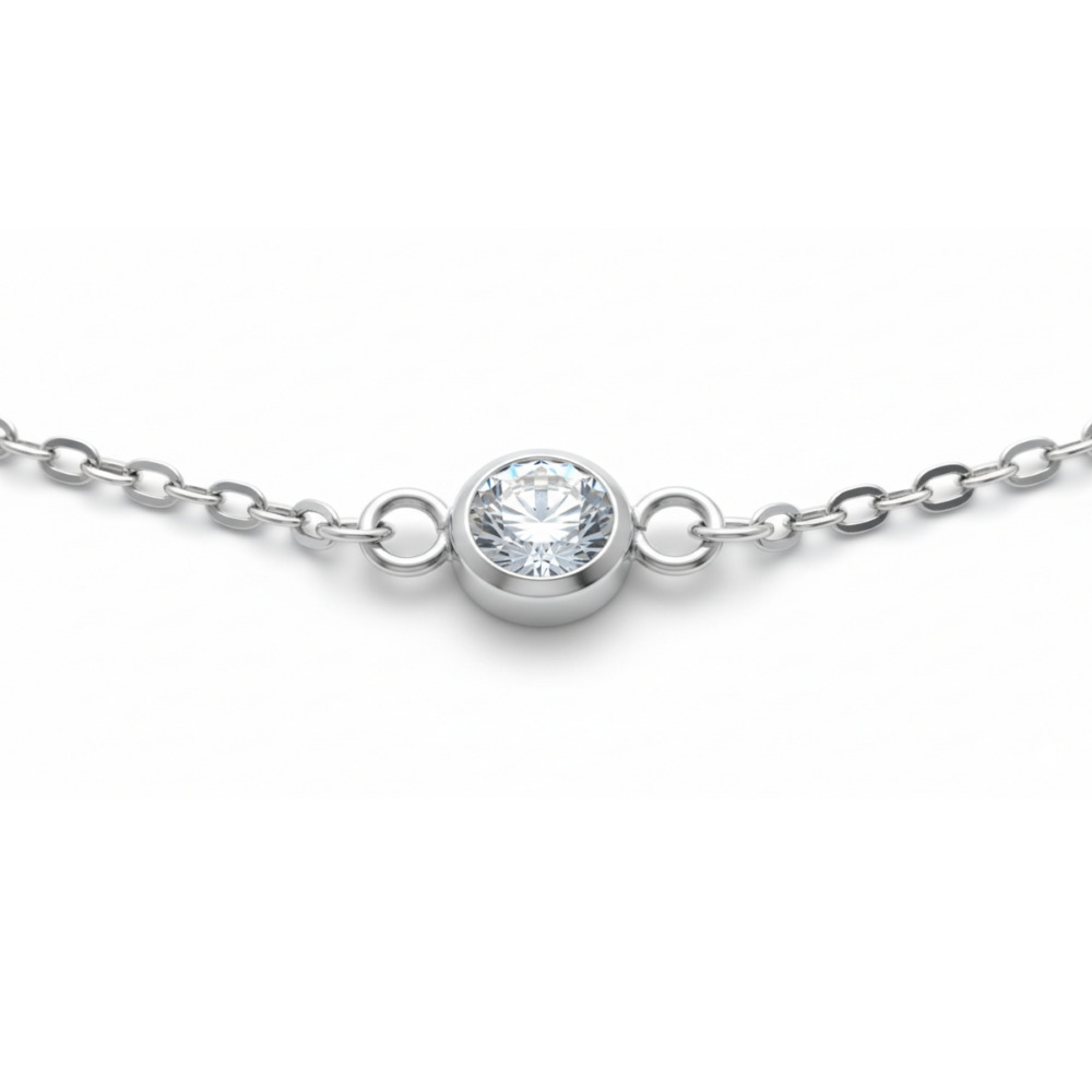 Collar "Punto de Luz" - Plata - Imagen 2