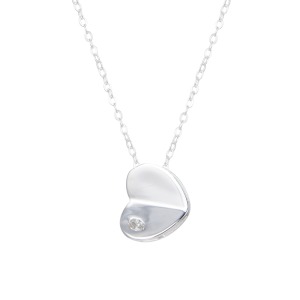 Collar Corazón - Plata