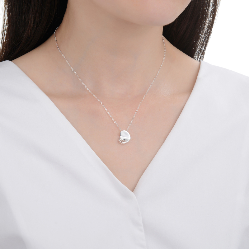Collar Corazón - Plata - Imagen 2