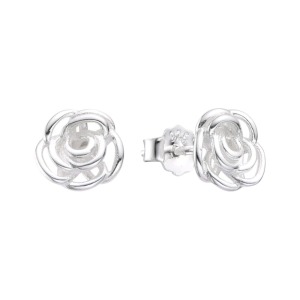 Arete Rosa - Plata