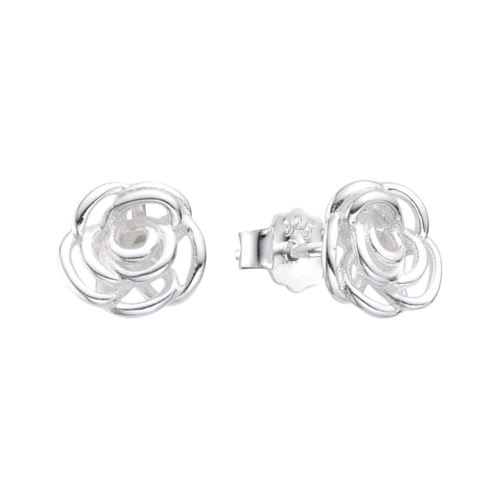 Arete Rosa - Plata