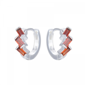 Arete Naranja - Plata