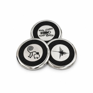 Posavasos Líneas de Nazca x 6 - Plaqué