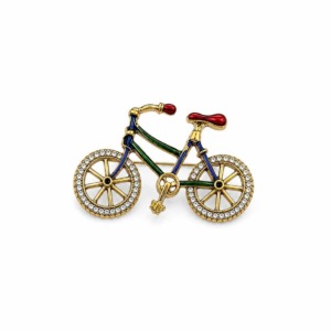 Prendedor Bicicleta Brillos - Bijoutería