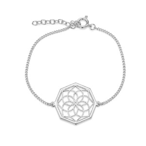 Pulsera Mandala - Plata