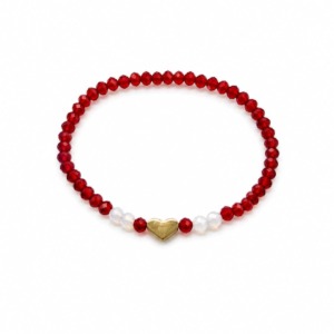 Pulsera Perú - Acero y Muranos