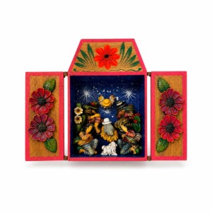 Nacimiento Retablo - Madera