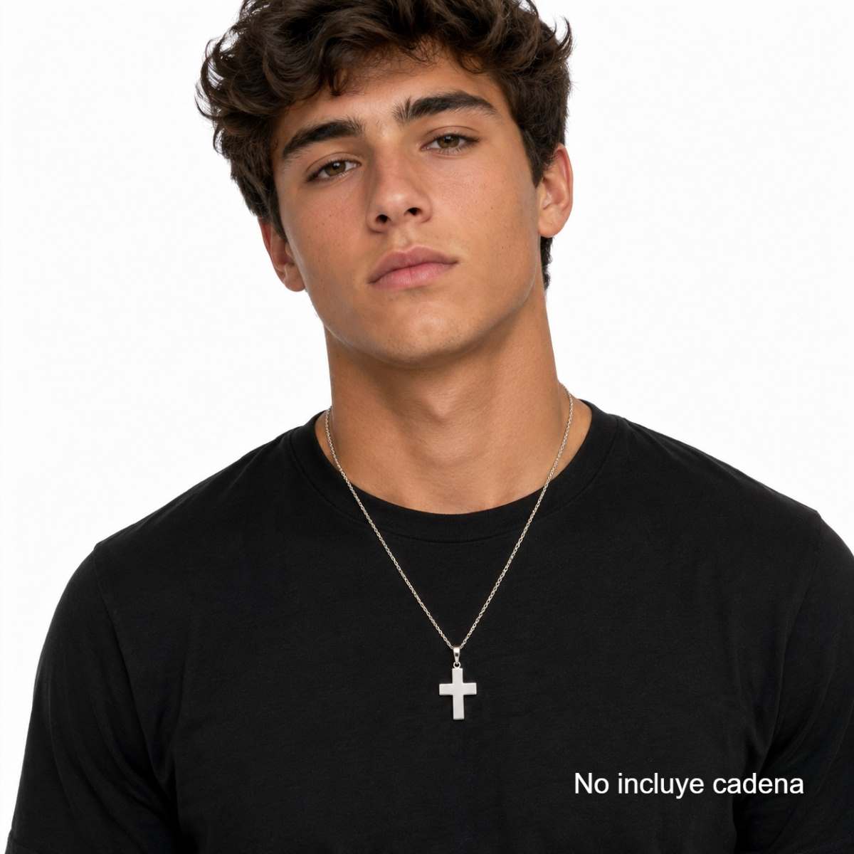 Dije Cruz Lisa - Plata - Imagen 2