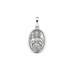 Dije Sagrado Corazón de Jesús - Plata